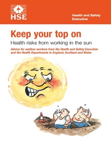 Health risks from sun exposure advice pamphlet.
